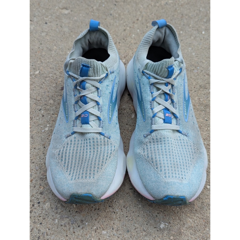 Brooks Glycerin StealthFit 20 Womens Running Shoes Blue 1203721B409 Size 8.5